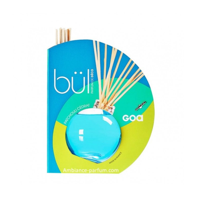 Goatier Bül - DIFFUSEUR DE PARFUM AU PATCHOULI CEDRAT - GOA 250ml.