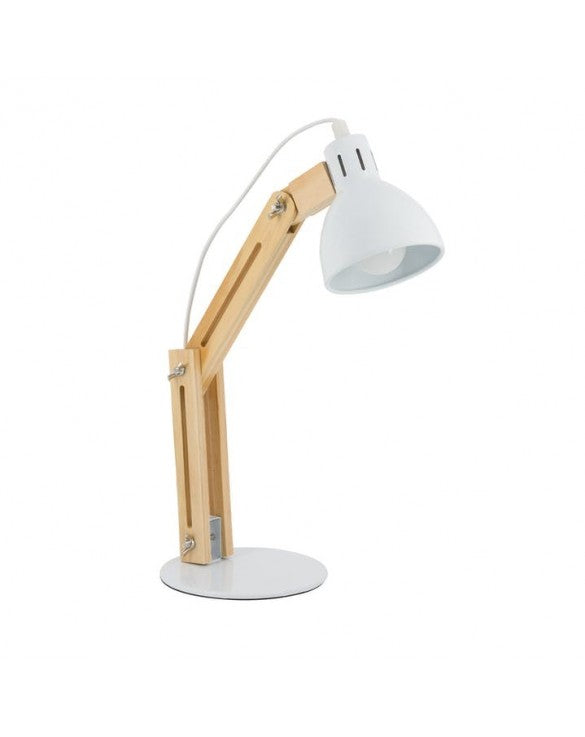Lampe de table en bois et métal - BLANC - BELO SUR MER