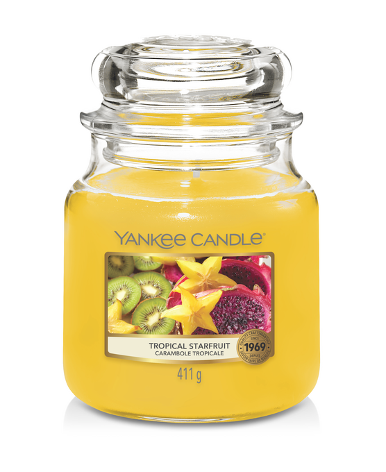 Bougie parfumée Yankee Candle Tropical Starfruit