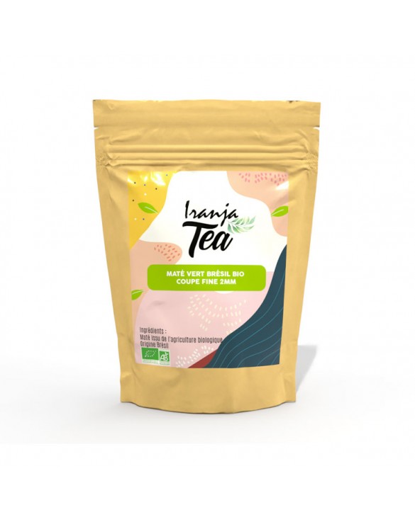 Maté vert du Brésil bio coupe fine 2 mm - Kusmi Tea