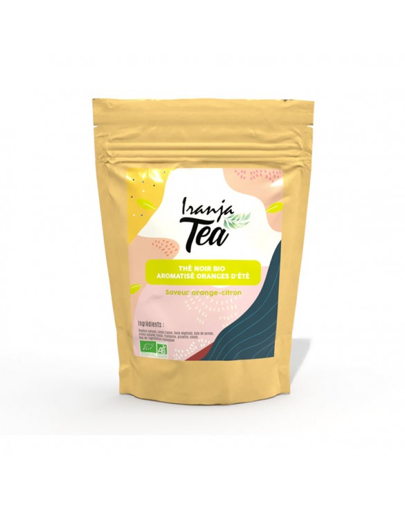 Thé noir Bio aromatisé à l'orange d'été Bio - Kusmi Tea